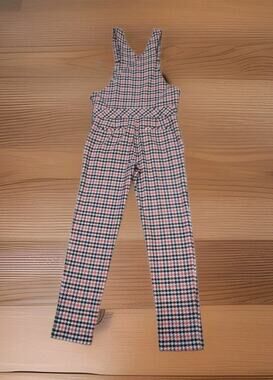 Mr Turk Sleeveless Romper Plaid Jumpsuit Men's Size S